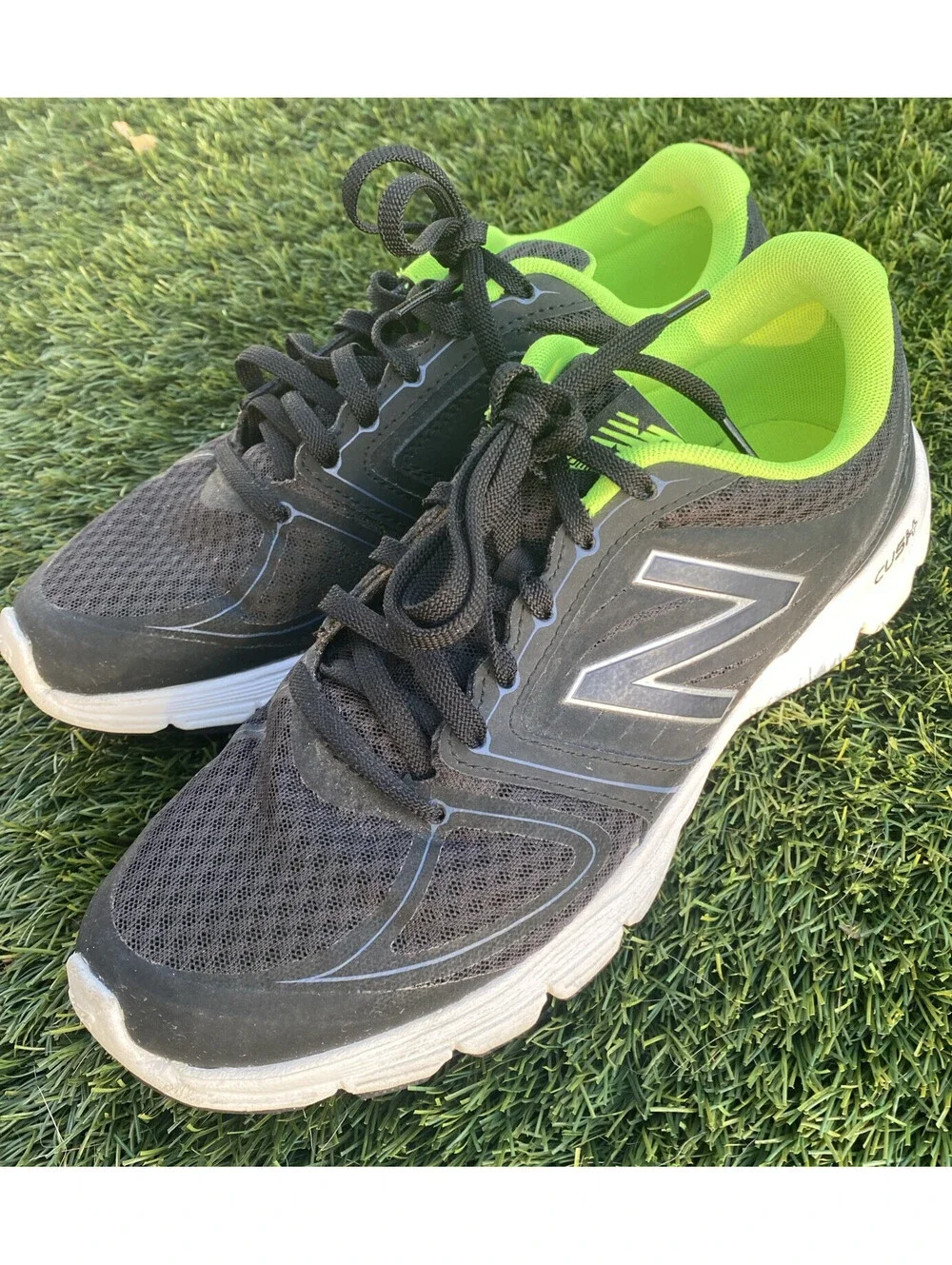 New Balance Mens 8.5 D 575v2 Running Sneakers Athletic Lace Up Shoes Black